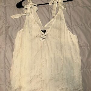 Express Tie Front Tank Top women’s size medium